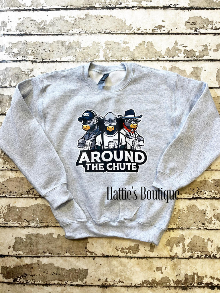 Around The Chute Youth Sweatshirt - Sport Grey