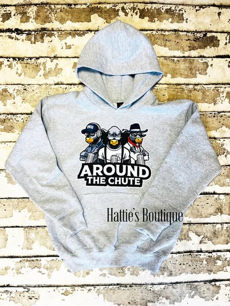 Around The Chute Youth Hoody - Sport Grey