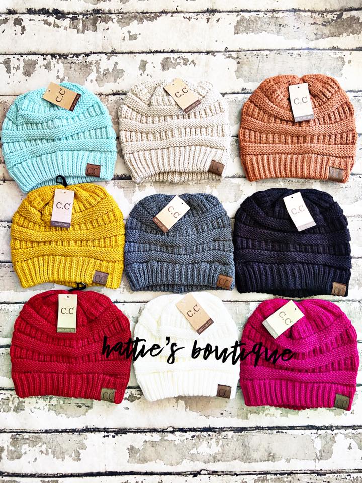 Solid CC Beanie