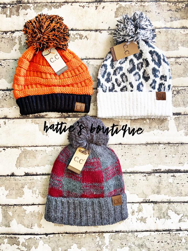 Pom CC Beanies