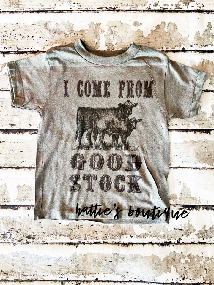 I Come From Good Stock Tee