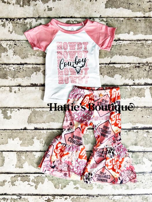 Howdy Cowboy Bell Set