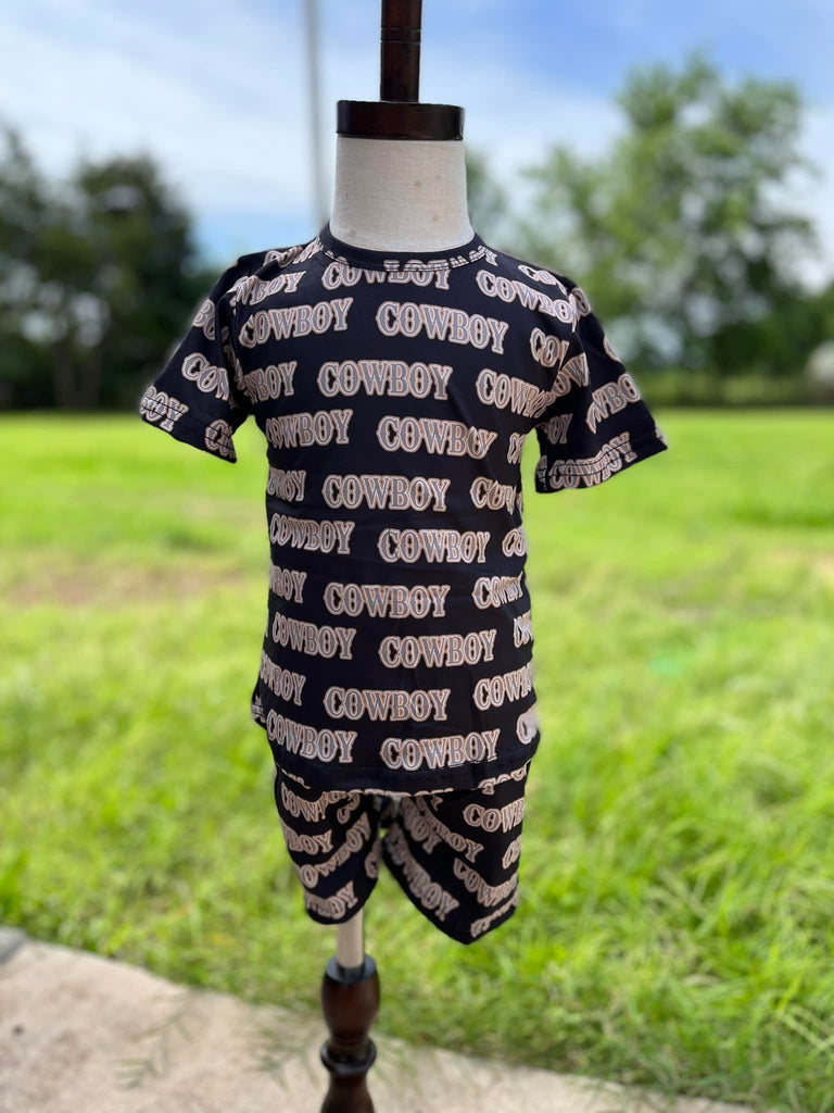 Cowboy Short Set
