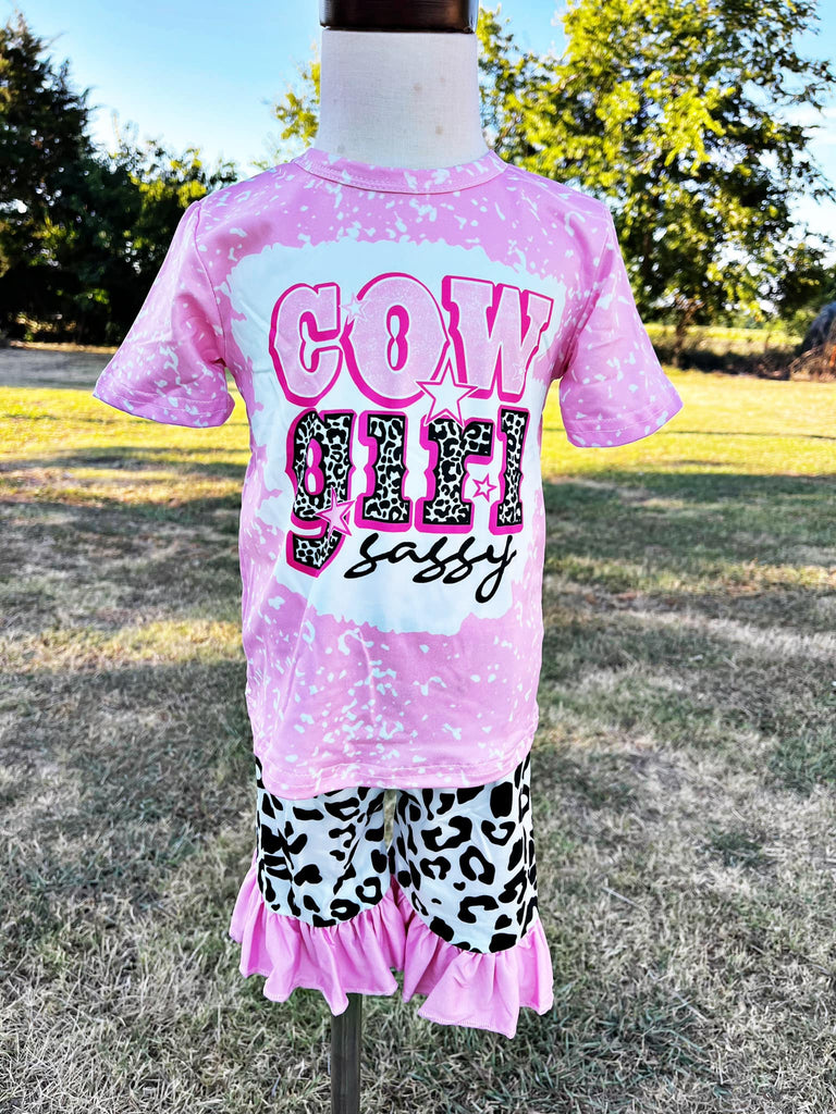 Cowgirl Sassy Short Set