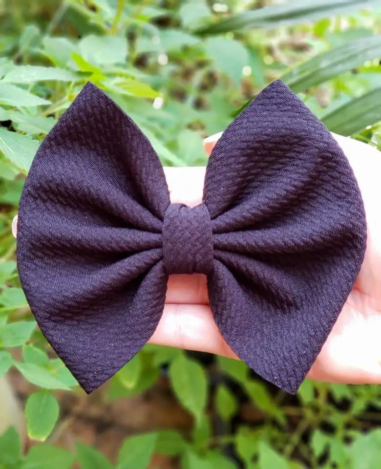 Savannah Bow-Black