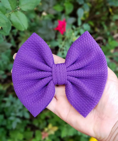 Savannah Bow-Purple