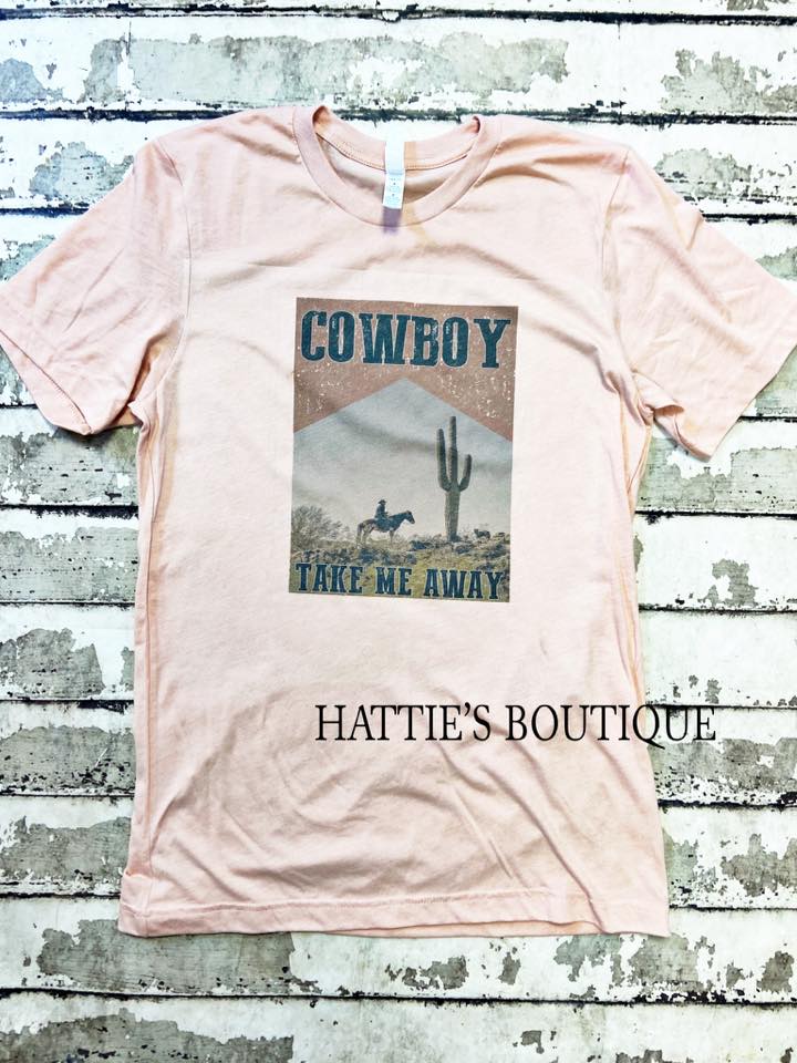 Cowboy Take Me Away Tee