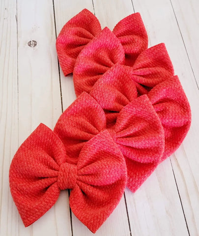 Savannah Bow-Red Sweater