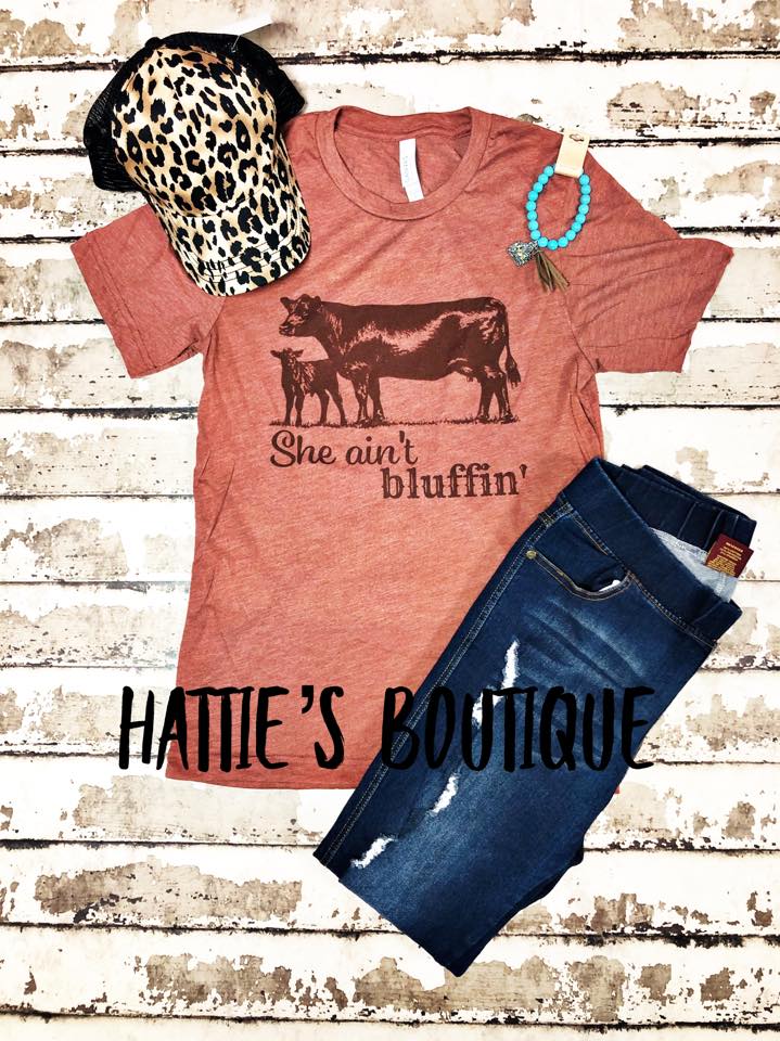 She Ain't Bluffin' - Hattie's Boutique