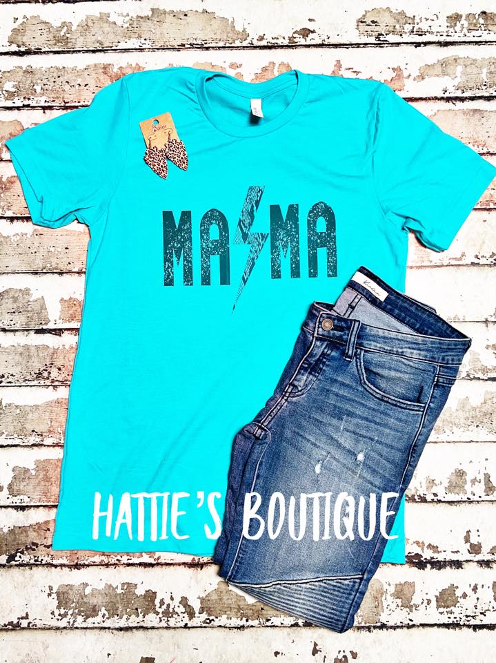 Rock N Roll Mama Tee - Hattie's Boutique