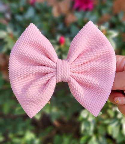 Savannah Bow-Pink Pastel