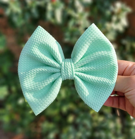 Savannah Bow-Mint Pastel